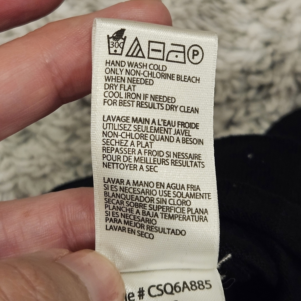 BCBGMaxazria SZ S Black Silk Mini Dress Puff Short Sleeve Babydoll Romantic - Picture 7 of 10